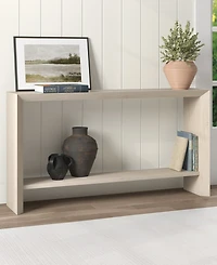 Hudson & Canal Osman 55" Wood Wide Rectangular Console Table