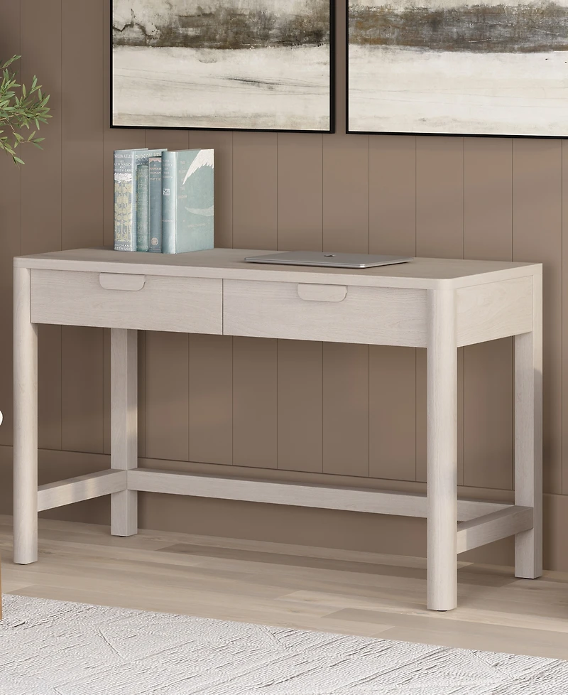 Hudson & Canal Fern 48" Wood Wide Rectangular Desk