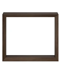 Hudson & Canal Osmond 36" Wood Wide Rectangular Console Table