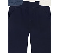 Tommy Hilfiger Boys Toddler 2T-4T 3-Piece Crewneck T-Shirt, Vest and Pants Set