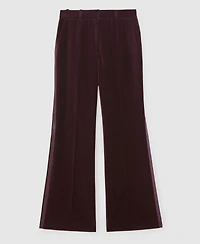 Reiss Women's Elia Cotton Velvet Tuxedo-Stripe Pants