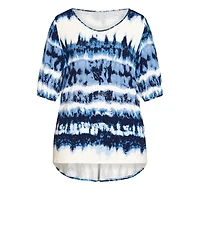 Avenue Women's Leila Print Top