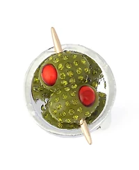 Betsey Johnson Faux Stone Celestial Soiree Martini Cocktail Ring