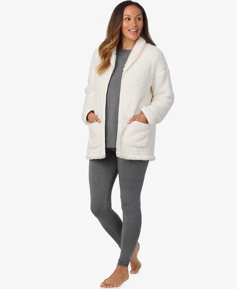 Cuddl Duds Women's Long Sleeve Cardigan