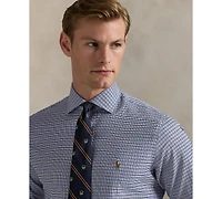 Polo Ralph Lauren Men's Checkered Oxford Classic Fit Dress Shirt