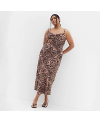 Plus Kyra Print Dress