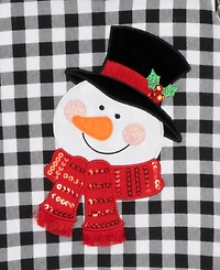 Rare Editions Girls 4T-6X Checkered Long-Sleeve Top and Leggings, 2-Piece Set