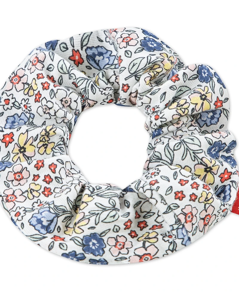 Levi's Girls 4T-6X Ruffle Shoulder Top, Pants and Scrunchie, 3-Piece Set