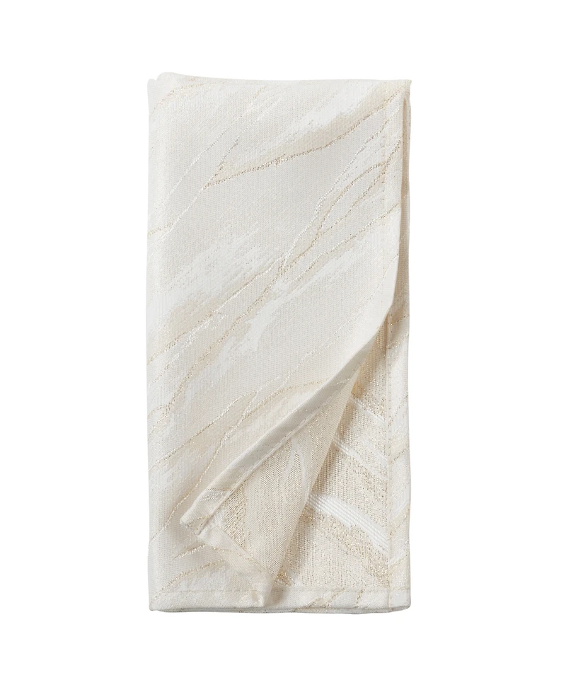 Saro Lifestyle Metallic Shimmer Napkin, Set of 4