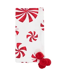 Saro Lifestyle Peppermints Napkin, Set of 4