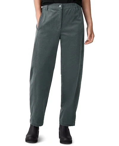 Eileen Fisher Women's Mid-Rise Ankle Lantern Pants