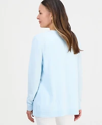 Style & Co Petite Open-Front Cardigan, Macy's Exclusive