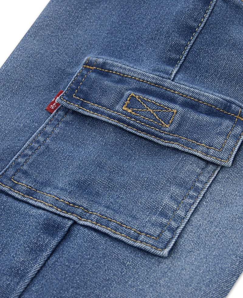 Levi's Baby Boys Crewneck Sweatshirt and Cargo Pants, 2-piece Set