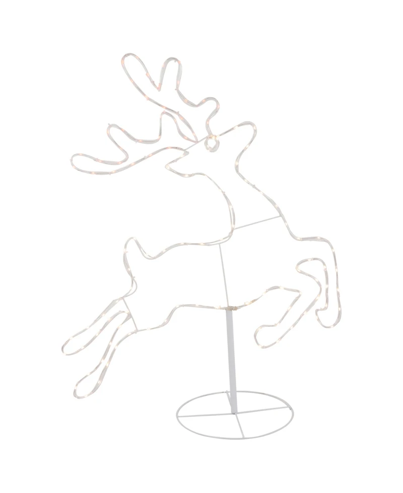 Northlight 36" Lighted Running Reindeer Silhouette Outdoor Christmas Decor