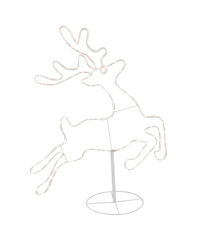 Northlight 36" Lighted Running Reindeer Silhouette Outdoor Christmas Decor