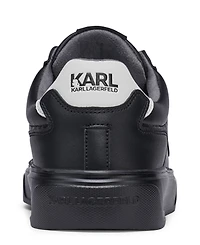 Karl Lagerfeld Paris Men's Leather Side Sneaker