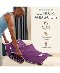 LifePro Sauna Blanket for Detoxification - Portable Far Infrared Sauna for Home Detox Calm Your Body and Mind (Regular Pink)