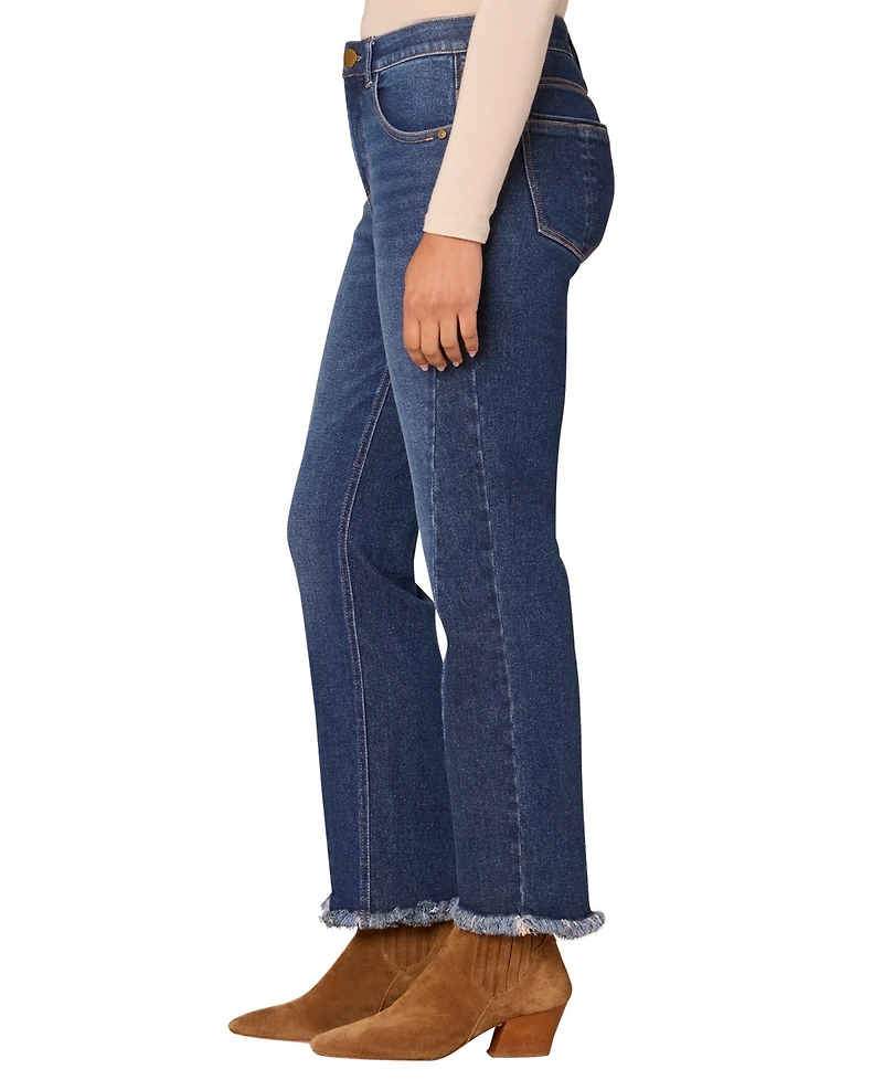 Democracy Petite Solution High Rise Ankle Length Jeans