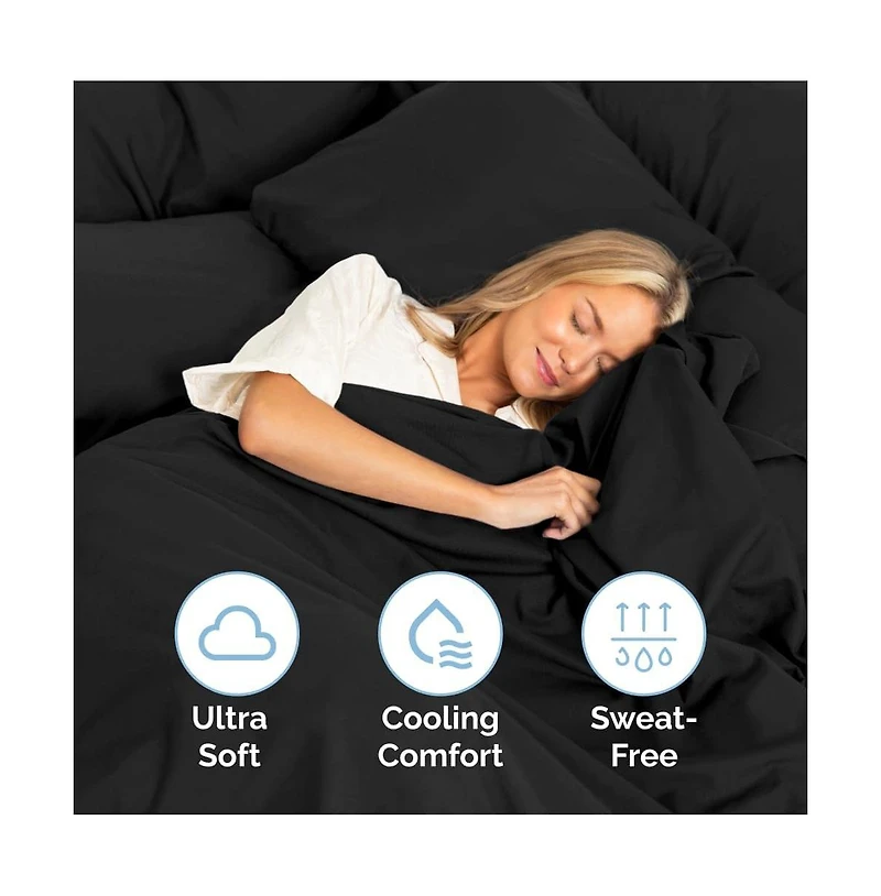 Cgk Unlimited Extra Deep Pocket 18 - 24 Inch Microfiber Fitted Sheet King