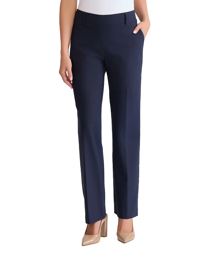 Jones New York Petite Pull-On Slash Pocket Trouser Pants