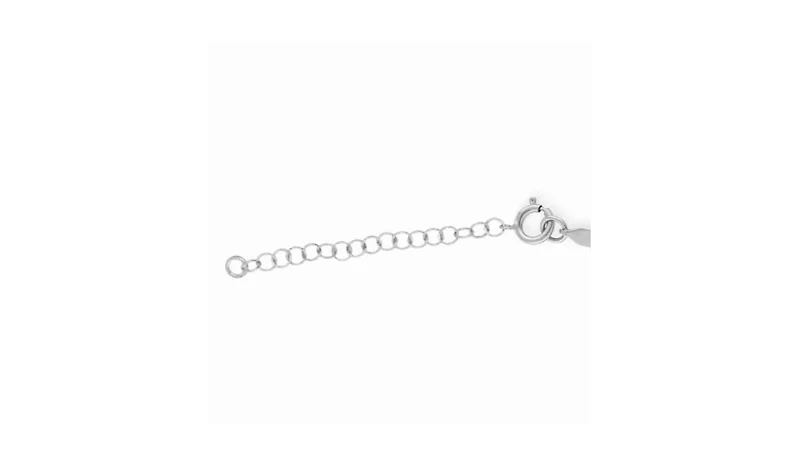 The Lovery 1 Inch Extender Chain 14K White Gold