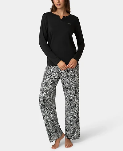 Hue Women's Timeless Jersey Folded Set