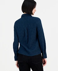 Eileen Fisher Women's Classic Collar Shirt