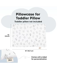 KeaBabies Toddler Pillowcase for 13X18 Pillow Case, Travel Case Cover