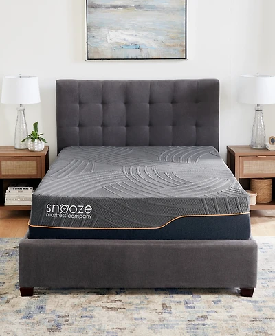 Snooze Hybrid 13" Gel Memory Foam Mattress, Queen