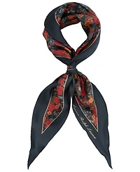 Lauren Ralph Lauren Fall Floral Small Diamond Scarf