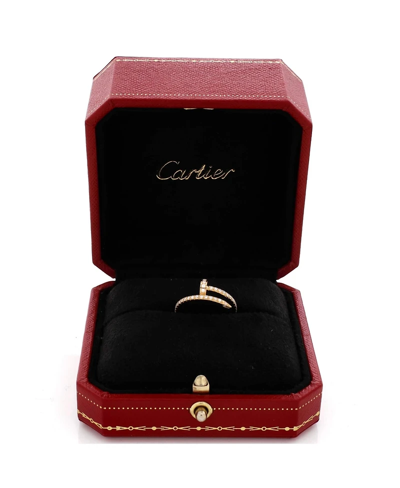 Pre-Owned Cartier Juste un Clou Paved Ring