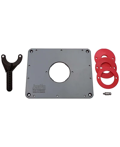 JessEm 03101 Rout-r-Plate Phenolic Router Table Insert Plate - Imperial