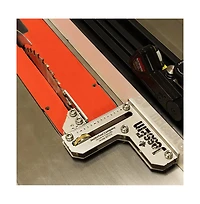 JessEm 07315 14 Gauge Stainless Steel Tool Setting Gauge - Metric - Large