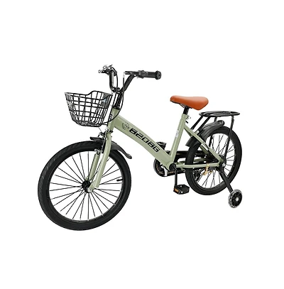 Artudatech 18 inches Kid's Bicycle Bmx Child Bike for Ages 7-9 Years with auxiliary wheels