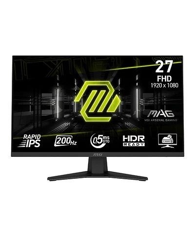 Msi Mag 274F 27" 16:9 Full Hd 200Hz Ips Lcd Gaming Monitor, Black