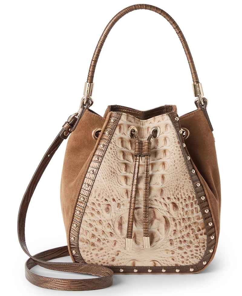 Brahmin Melinda Ensemble Medium Bucket Bag
