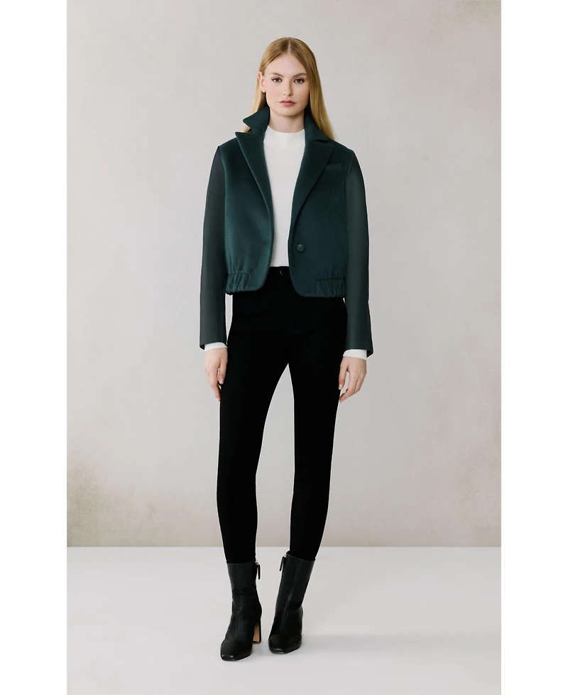 Soia & Kyo Women's Alesse Blazer Bomber