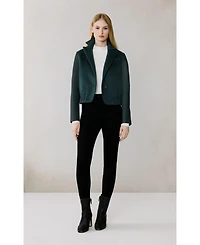 Soia & Kyo Women's Alesse Blazer Bomber
