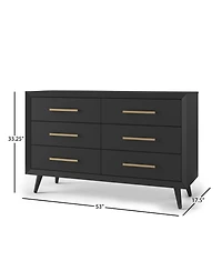 Cranbrook 6 Drawer Double Dresser