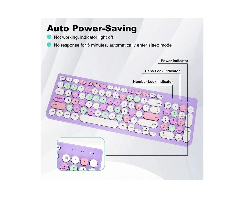 risokeys Wireless Keyboard And Mouse Combo