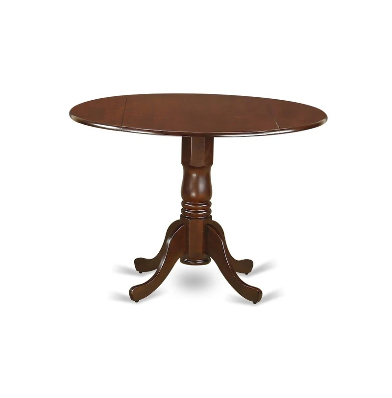 East West Furniture Dining Room Set Mahogany