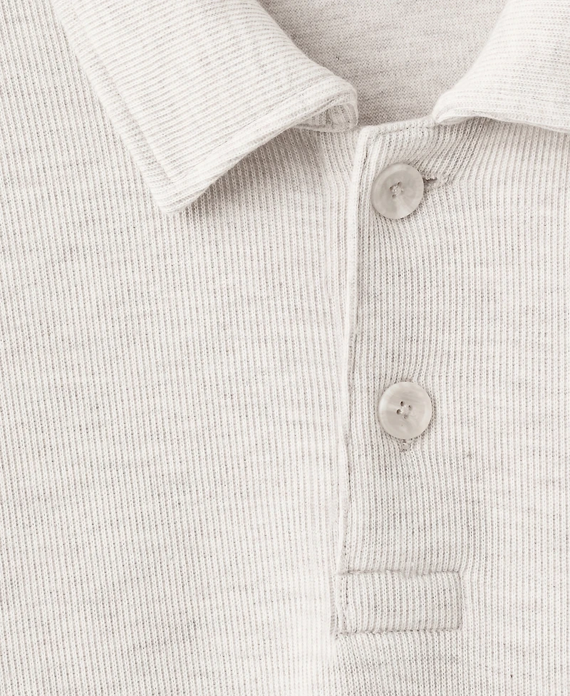 Mango Men's Regular-Fit Polo Sweatshirt