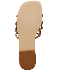 Steve Madden Women's Lotus Slide Square-Toe Flat Sandals