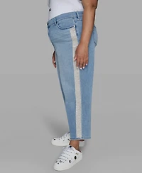 Karl Lagerfeld Paris Plus Hotfix Mid-Rise Jeans