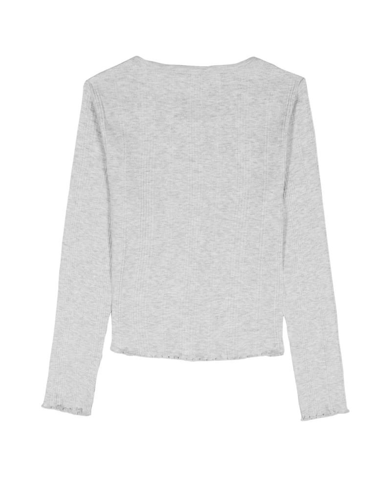 Calvin Klein Girls 7-16 Long-Sleeve Top