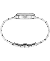 Seiko Women's Presage Cocktail Time Mid-Size Silver Stainless Steel Bracelet Watch, 34mm