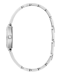 Guess Women's Silver-Tone Analog Watch, 27mm