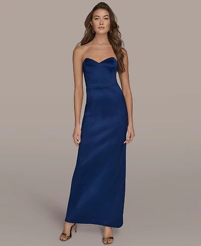 Donna Karan New York Women's Strapless Gown