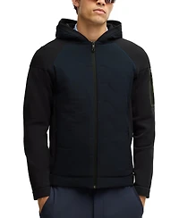 Boss by Hugo Men's Padded Front Knitted Jacket