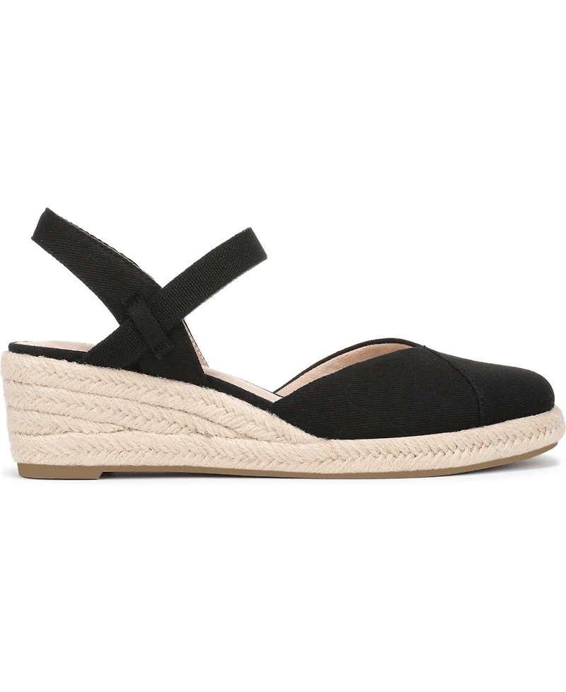 LifeStride Women's Pilar Espadrille Wedge Sandals
